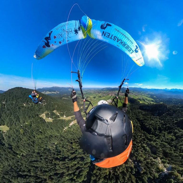 Tandem Paragliding Brauneck - Gleitschirmfliegen